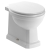 Signature Aphrodite Back to Wall Toilet with Brushed Brass Fittings (inc White Wood Effect Seat) | Thumbnail Image