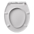 Signature Aphrodite Back to Wall Toilet (inc White Acrylic Seat) | Thumbnail Image