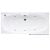 Signature Apollo Supercast Single Ended Whirlpool Bath 1700mm x 700mm - 6 Jet System