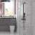 Signature Square Thermostatic Bar Mixer Shower with Shower Kit and Fixed Head - Matt Black