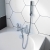 Signature Aspect Bath Shower Mixer Tap with Shower Kit - Chrome