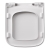 Signature Aztec Rimless Comfort Height Open Back Close Coupled Toilet (inc Soft Close Seat) | Thumbnail Image