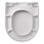 Signature Babylon Rimless Comfort Height Back to Wall Toilet (inc Soft Close Seat) | Thumbnail Image