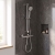 Signature Balance Cool-Touch Thermostatic Bar Mixer Shower with Adjustable Shower Riser Kit - Chrome | Thumbnail Image