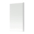 Signature Single Square Hinged Bath Screen 1400mm High x 800mm Wide - Chrome