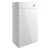 Signature Bergen Slim Back to Wall WC Toilet Unit 600mm Wide - White Gloss