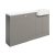 Signature Bergen RH 3-Door Combination Unit with Basin 1542mm Wide - Pearl Grey Gloss | Thumbnail Image