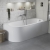 Signature Boost Back to Wall Offset Corner Bath 1695mm x 725mm Right Handed - 0 Tap Hole