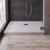 Signature Boundary 40mm Stone Resin Square Shower Tray | Thumbnail Image