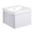 Signature Celeste Bathroom Suite with Wall Hung Vanity Unit 500mm Wide - Matt White