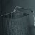 Vema Thermostatic Square Bar Mixer Shower with Shower Kit + Fixed Head - Chrome