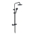 Signature Thermostatic Cool-Touch Bar Mixer Shower with Shower Kit + Fixed Head - Matt Black | Thumbnail Image