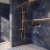Signature Square Thermostatic Bar Mixer Shower with Shower Kit + Fixed Head - Brushed Brass | Thumbnail Image