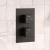 Signature Square Dual Concealed Mixer Shower with Shower Kit + Fixed Head - Matt Black | Thumbnail Image