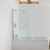 Signature Contract Curved Hinged Bath Screen 1400mm H x 770-785mm W - 6mm Glass