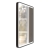 Signature Daisy Front-Lit LED Bathroom Mirror with Demister Pad 800mm H x 600mm W - Matt Black | Thumbnail Image