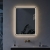 Signature Daisy Front-Lit LED Bathroom Mirror with Demister Pad 800mm H x 600mm W - Brushed Brass | Thumbnail Image