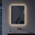 Signature Daisy Front-Lit LED Bathroom Mirror with Demister Pad 800mm H x 600mm W - Brushed Bronze | Thumbnail Image
