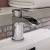 Signature Deluge Basin Mixer Tap Single Handle with Waste - Chrome