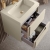 Signature Diversity Wall Hung 2-Drawer Vanity Unit with Basin 615mm Wide - Matt Cotton/Oak Effect