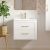 Signature Duke 610mm 2-Drawer Wall Hung Vanity Unit