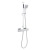 Signature Energy Cool-Touch Thermostatic Bar Mixer Shower with Adjustable Shower Riser Kit - Chrome | Thumbnail Image