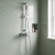 Signature Energy Cool-Touch Thermostatic Bar Mixer Shower with Adjustable Shower Riser Kit - Chrome | Thumbnail Image