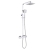 Signature Energy Cool-Touch Square Thermostatic Bar Mixer Shower with Shower Kit + Fixed Head - Chrome | Thumbnail Image