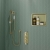 Signature Eternal Traditional Concentric Single Outlet Exposed Shower Valve with Shower Kit - Brushed Brass