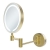 Signature Evelyn Round LED Cosmetic Bathroom Mirror - Brushed Brass