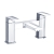 Signature Geo Bath Filler Tap Pillar Mounted - Chrome