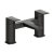 Signature Geo Bath Filler Tap Pillar Mounted - Matt Black