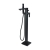 Signature Glide Freestanding Bath Shower Mixer Tap with Shower Kit - Matt Black