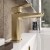 Signature Glide Brushed Brass Mono Basin Mixer Tap (inc Waste) | Thumbnail Image