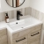 Signature Gothenburg RH Combination Unit with Polymarble Basin 1100mm Wide - Oak | Thumbnail Image
