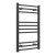 Signature Paragon Curved Heated Towel Rail 800mm H x 500mm W - Anthracite