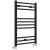 Signature Paragon Straight Heated Towel Rail 800mm H x 500mm W - Matt Black | Thumbnail Image