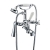 Signature Greenwich Bath Shower Mixer Tap with Shower Kit - Chrome