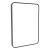 Signature Harper Front-Lit LED Bathroom Mirror with Demister Pad 700mm H x 500mm W - Black | Thumbnail Image