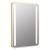 Signature Harper Front-Lit LED Bathroom Mirror with Demister Pad 700mm H x 500mm W - Brushed Brass