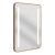Signature Harper Front-Lit LED Bathroom Mirror with Demister Pad 700mm H x 500mm W - Brushed Bronze | Thumbnail Image