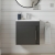 Signature Helsinki 500mm 1-Door Wall Hung Vanity Unit