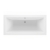 Signature Hermes Rectangular Double Ended Bath 1700mm x 700mm - 0 Tap Hole