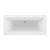 Signature Hermes Supercast Double Ended Rectangular Acrylic Bath