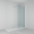 Signature Horizon Wetroom Glass Shower Screen 1920mm H x 800mm W - Silver | Thumbnail Image