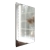 Signature Isabella Front-Lit LED Bathroom Mirror with Demister Pad 700mm H x 500mm W | Thumbnail Image