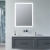 Signature Luca Surround-Lit LED Bathroom Mirror with Demister Pad 800mm H x 600mm W