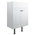 Signature Malmo Floor Standing 2-Door Vanity Unit 600mm Wide - Satin White Ash