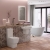 Signature Maya Back to Wall Close Coupled Toilet with Push Button Cistern - Soft Close Seat | Thumbnail Image