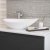 Signature Gloria Sit-On Countertop Basin 564mm Wide 0 Tap Hole - White